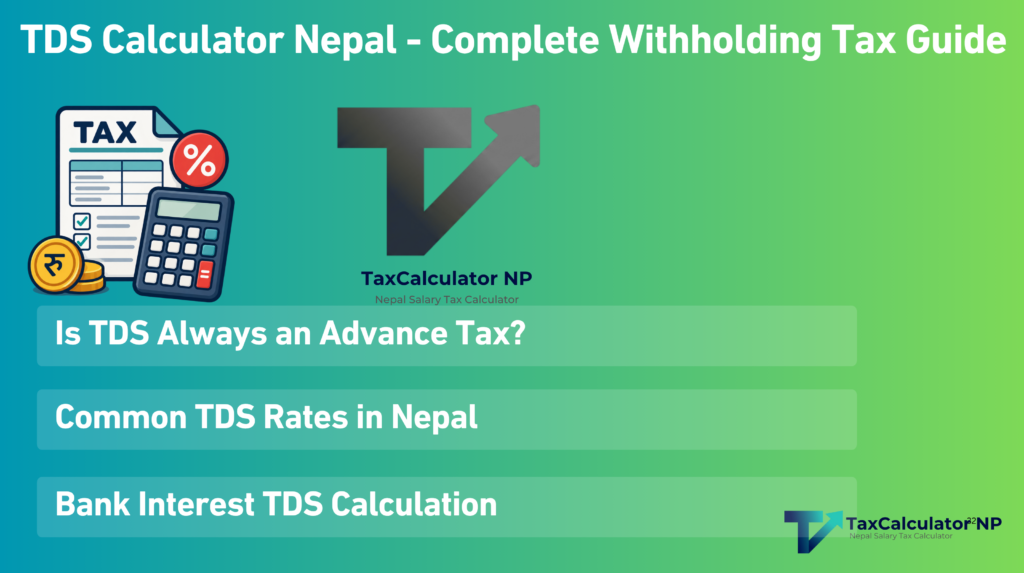 TDS Calculator Nepal