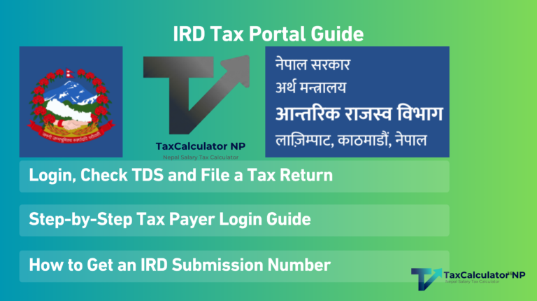 IRD Tax Portal