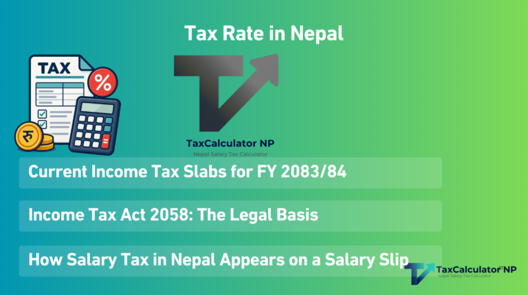 Tax Rate in Nepal